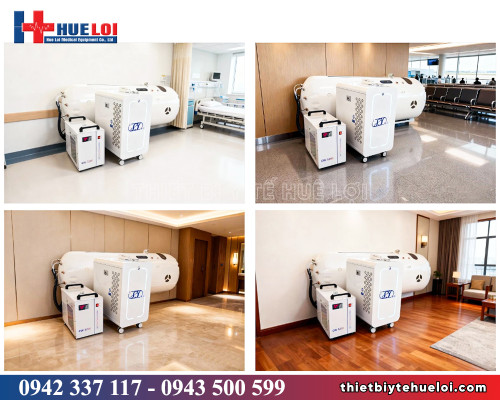 Buồng oxy tăng áp mềm dạng nằm