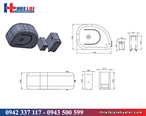 Buồng oxy tăng áp vỏ mềm dạng ngồi