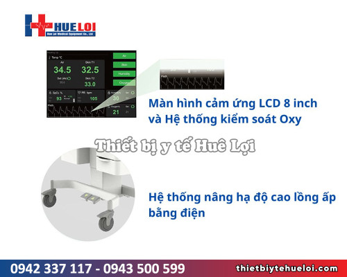 Lồng ấp sơ sinh chính hãng cho bệnh viện