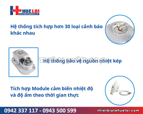 Lồng ấp sơ sinh chính hãng cho bệnh viện