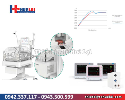 Lồng ấp trẻ sơ sinh tích hợp tính năng theo dõi sức khỏe