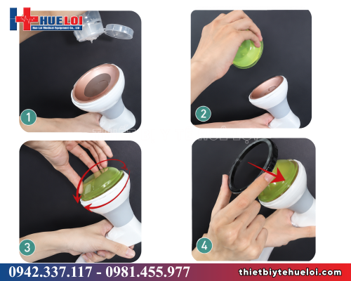 Máy sóng xung kích hội tụ áp điện PIEZONIA
