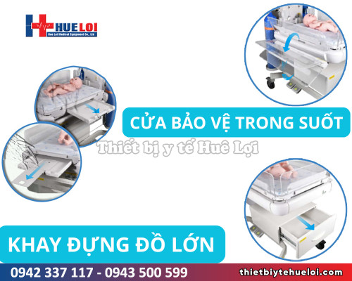 Máy sưởi ấm hồng ngoại cho trẻ sơ sinh