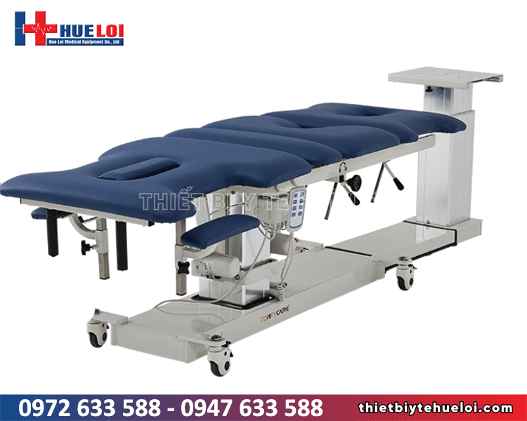 giường trị liệu cột sống cổ và lưng cao cấp