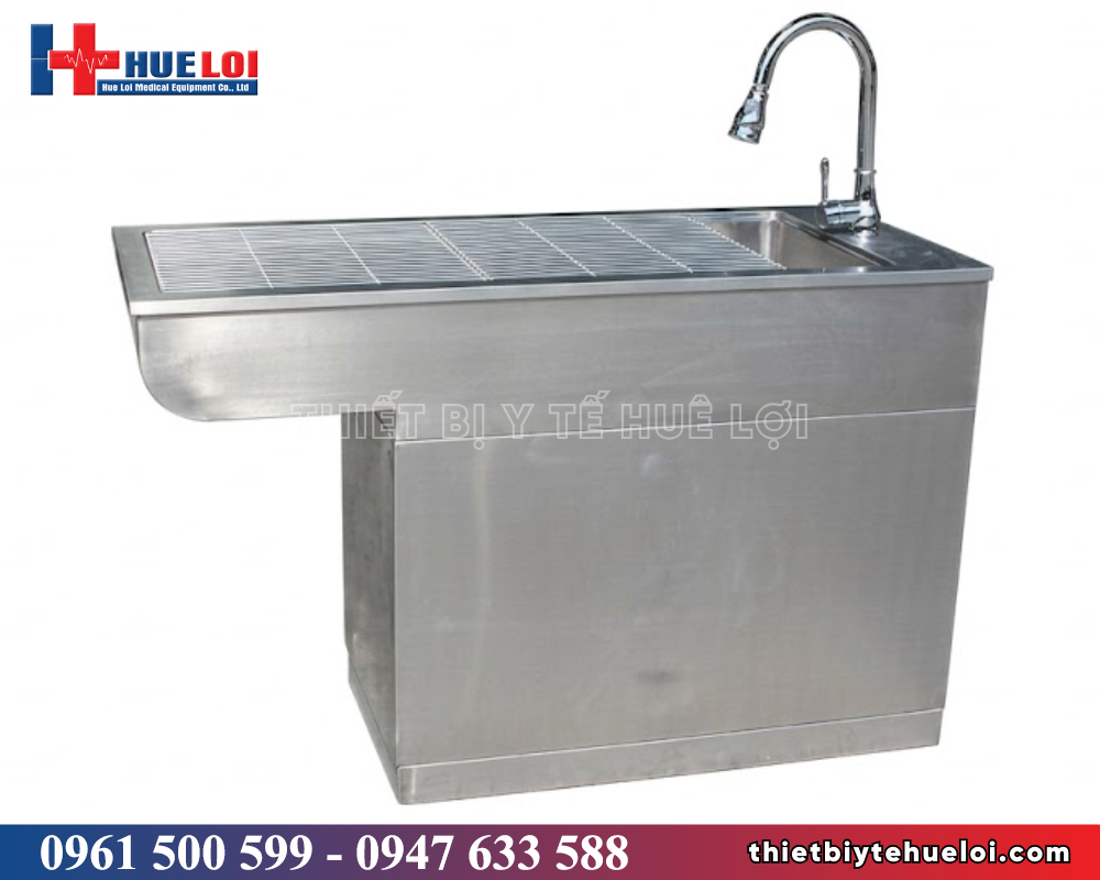 bàn khám thú y inox 304