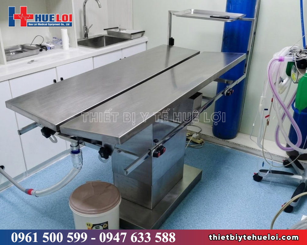 bàn mổ thú y chữ v