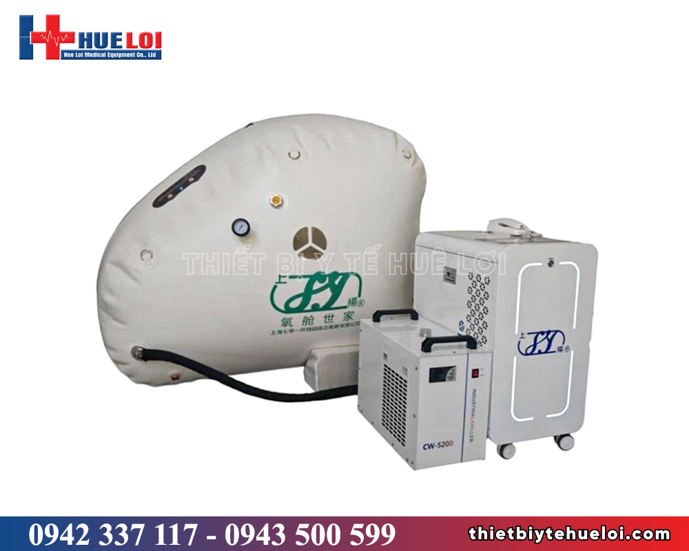 buồng oxy tăng áp dạng ngồi chữ c