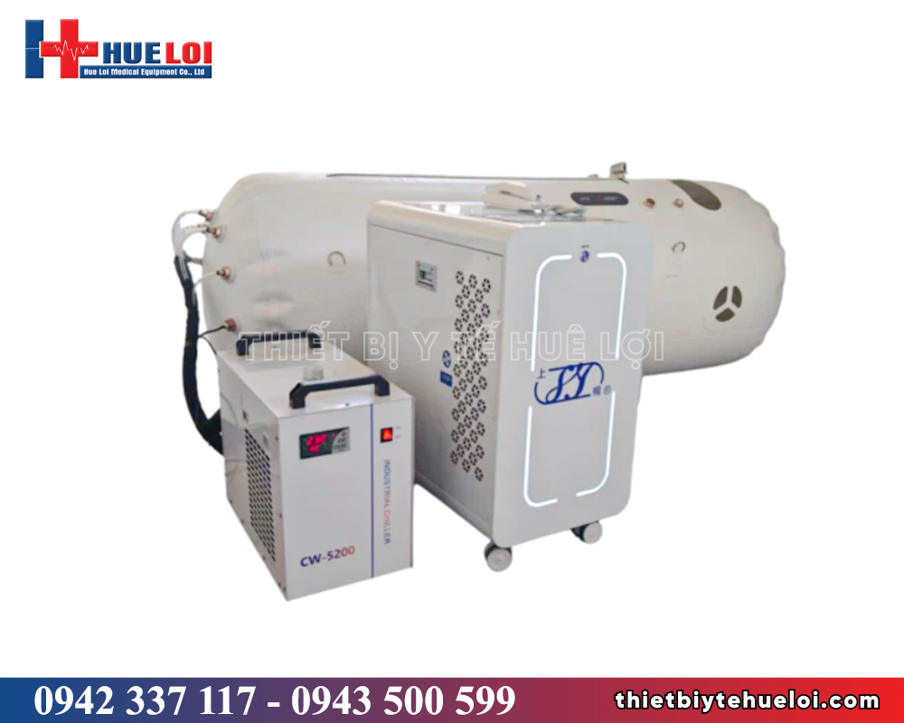 buồng oxy tăng áp vỏ mềm dạng nằm
