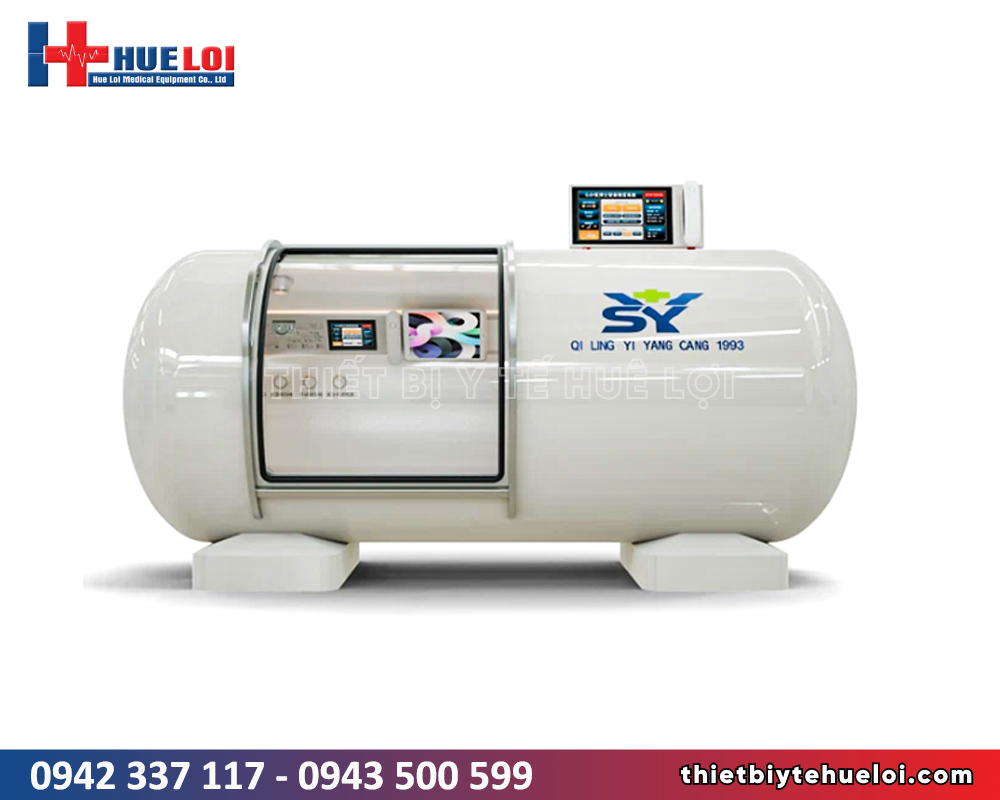 buồng oxy tăng áp vỏ cứng chính hãng