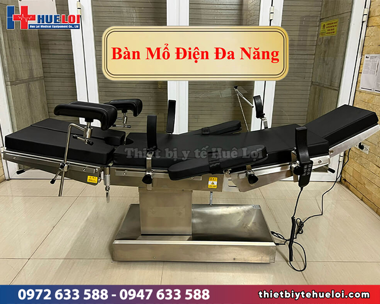bàn giao bàn mổ điện cho phòng khám