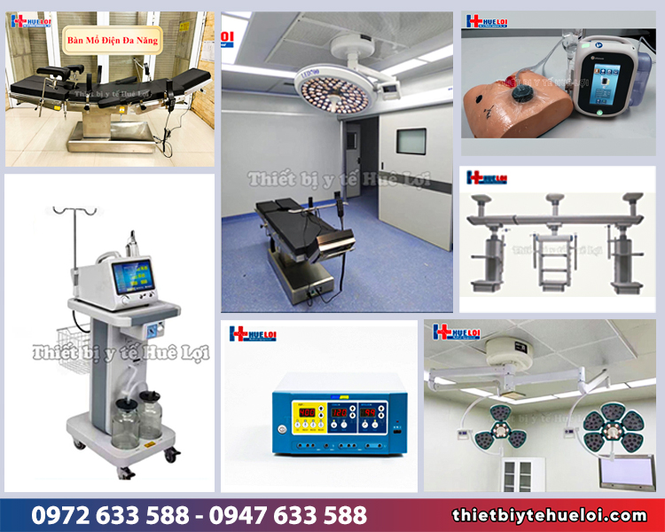 thiết bị phòng mổ chính hãng