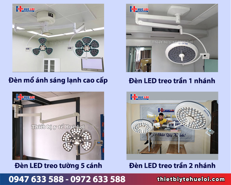 các loại đèn led treo trần