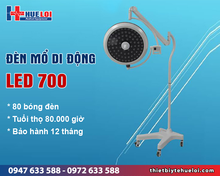 đèn mổ di động led 700