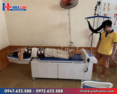 giường kéo dãn cột sống lưng cổ tự động cao cấp