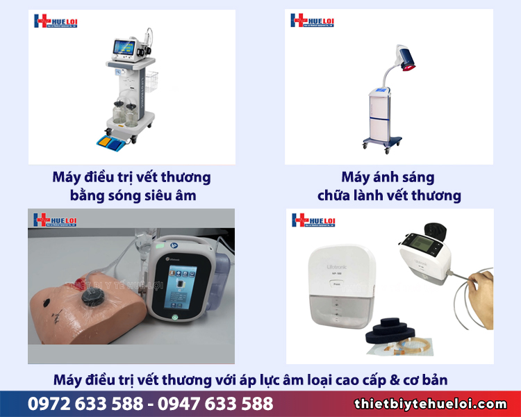 máy điều trị vết thương chính hãng