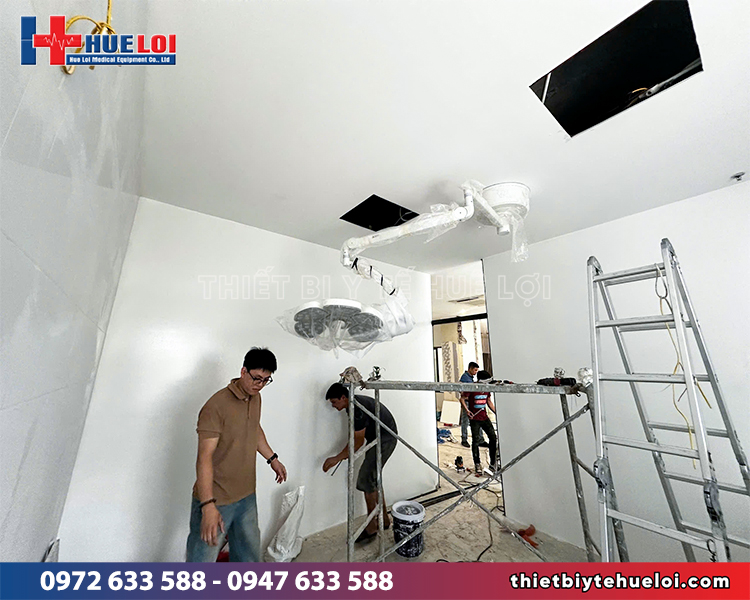 setup trọn gói cho phòng phẫu thuật