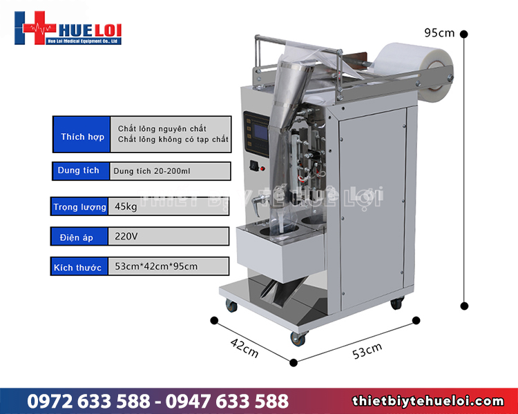 máy đóng túi chất lỏng