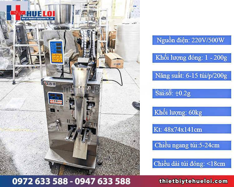 máy đóng túi dược liệu tự động