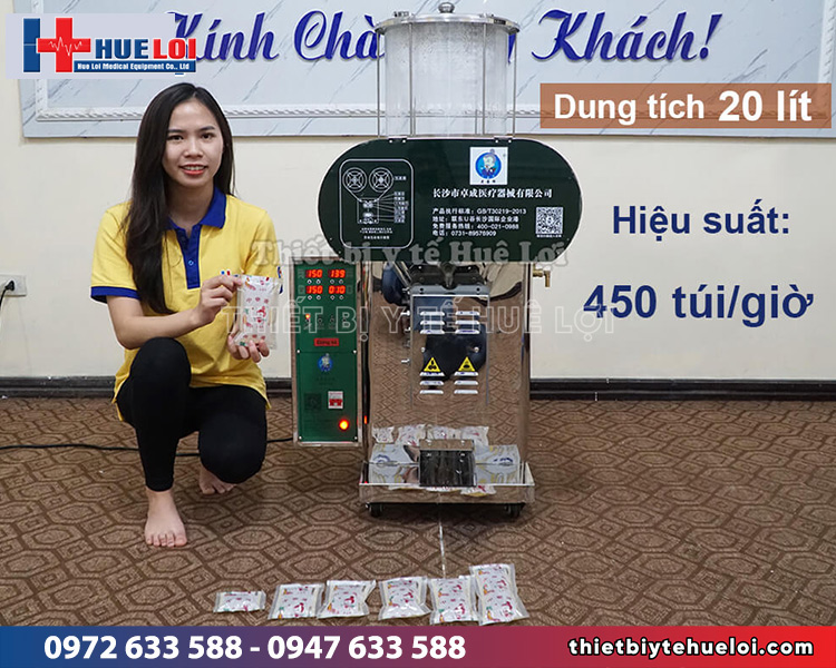 máy đóng túi thuốc bắc tự động giá tốt