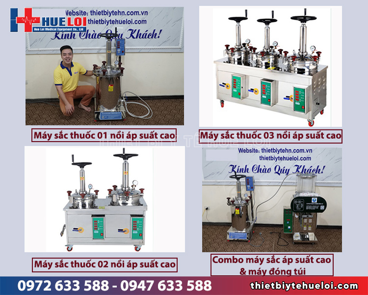 máy sắc thuốc áp suất cao
