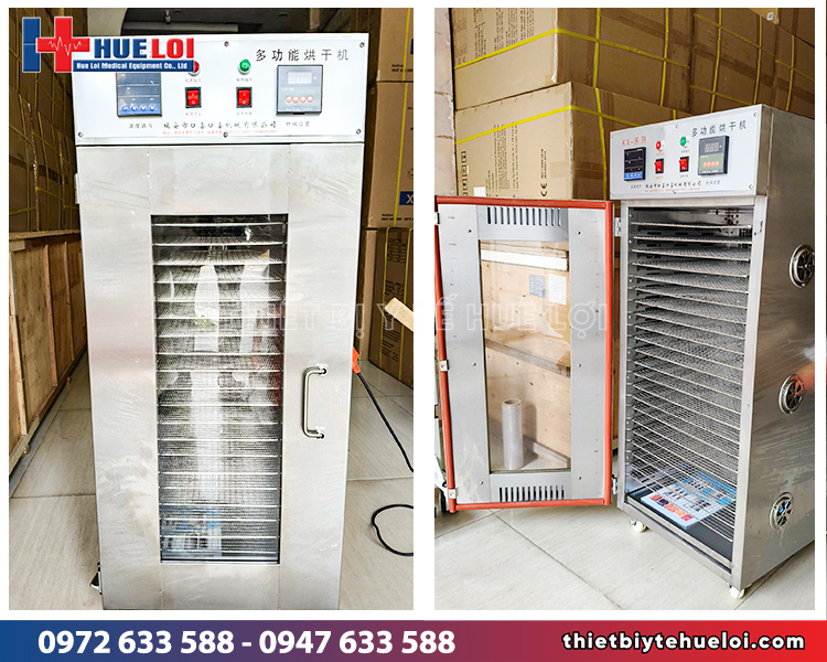 bàn giao máy sấy dược liệu cho phòng khám