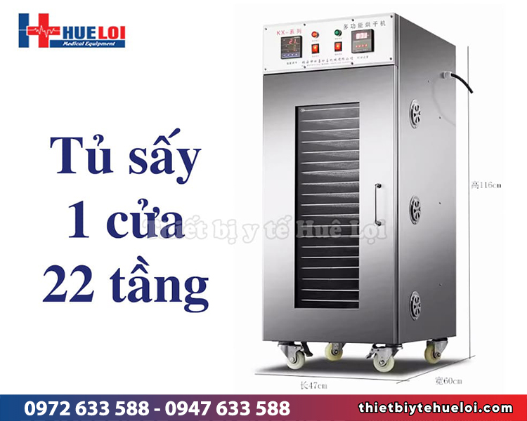 tủ sấy thuốc 22 tầng giá tốt