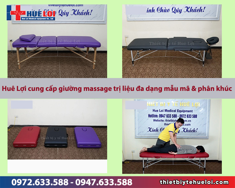 giường massage trị liệu giá rẻ