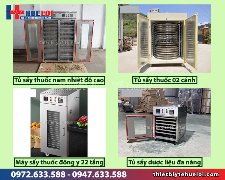 máy sấy dược liệu