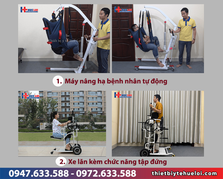 thiết bị hỗ trợ chăm sóc người tai biến
