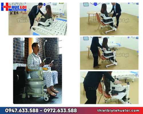 xe lăn hỗ trợ di chuyển bệnh nhân