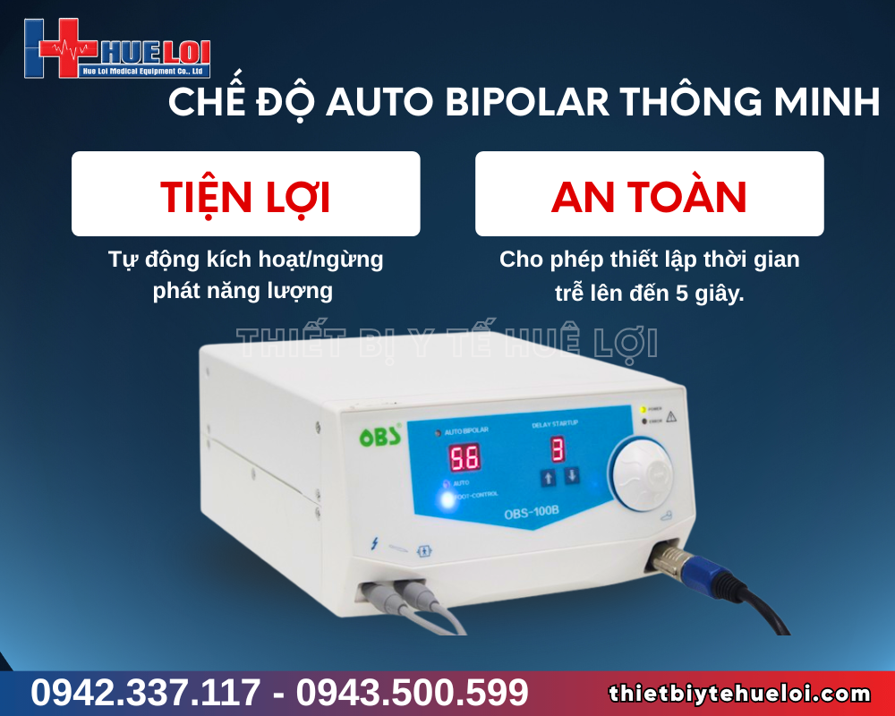 dao điện lưỡng cực thú y thế hệ mới