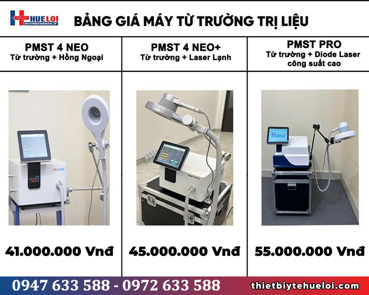 giá máy từ trường hiện nay