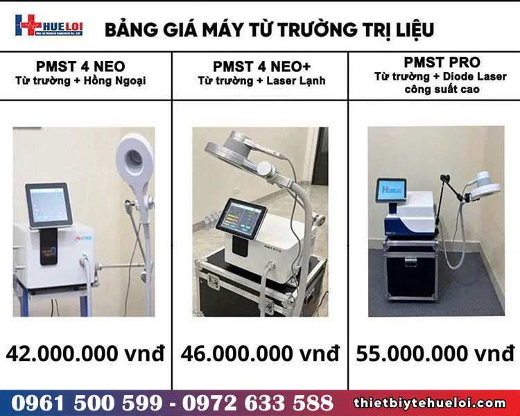 giá máy từ trường trị liệu cơ xương khớp