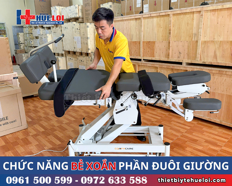 giường nắn chỉnh cột sống cao cấp