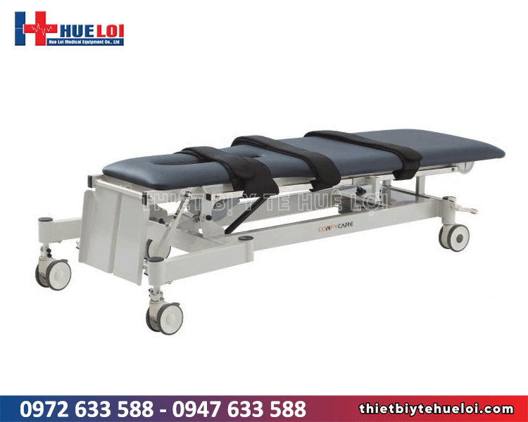 giường tập đứng điện phục hồi chức năng