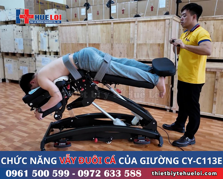 giường tác động cột sống nhiều tư thế