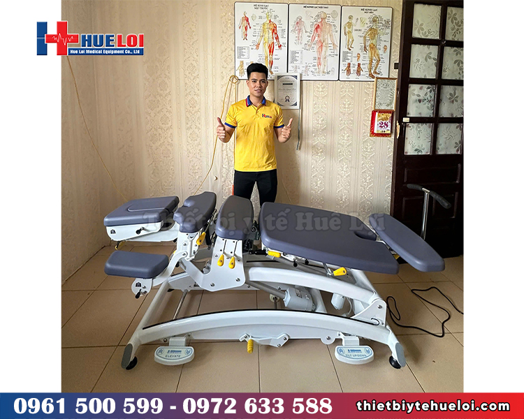 giường trị liệu cột sống chính hãng