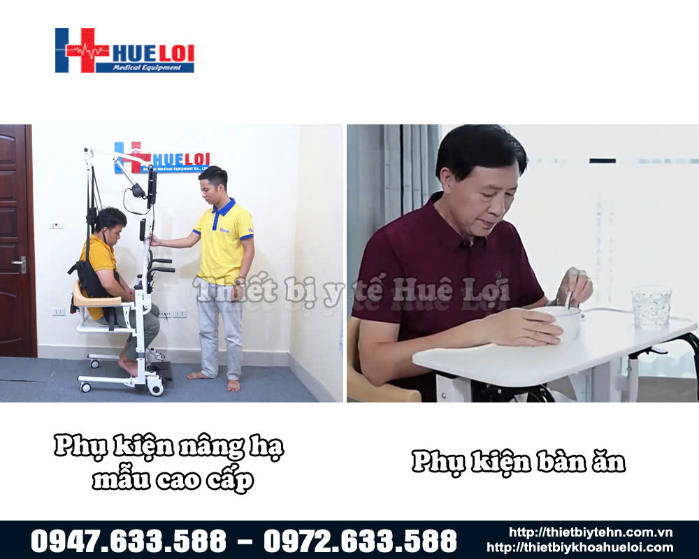 các loại phụ kiện xe lăn ghép mảnh giá tốt
