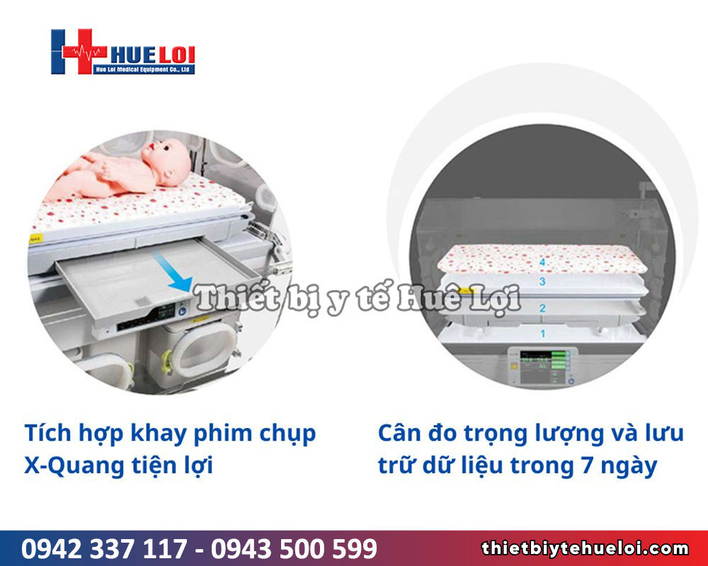lồng ấp y tế cho trẻ sơ sinh