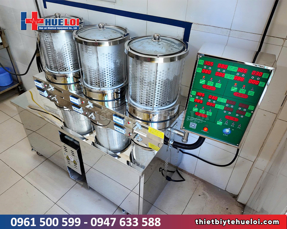 máy sắc thuốc đông y công suất cao