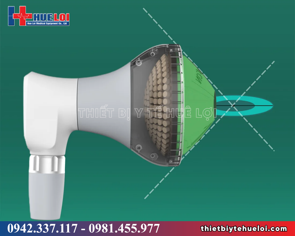 Cấu tạo tinh thể áp điện tay cầm Piezonia
