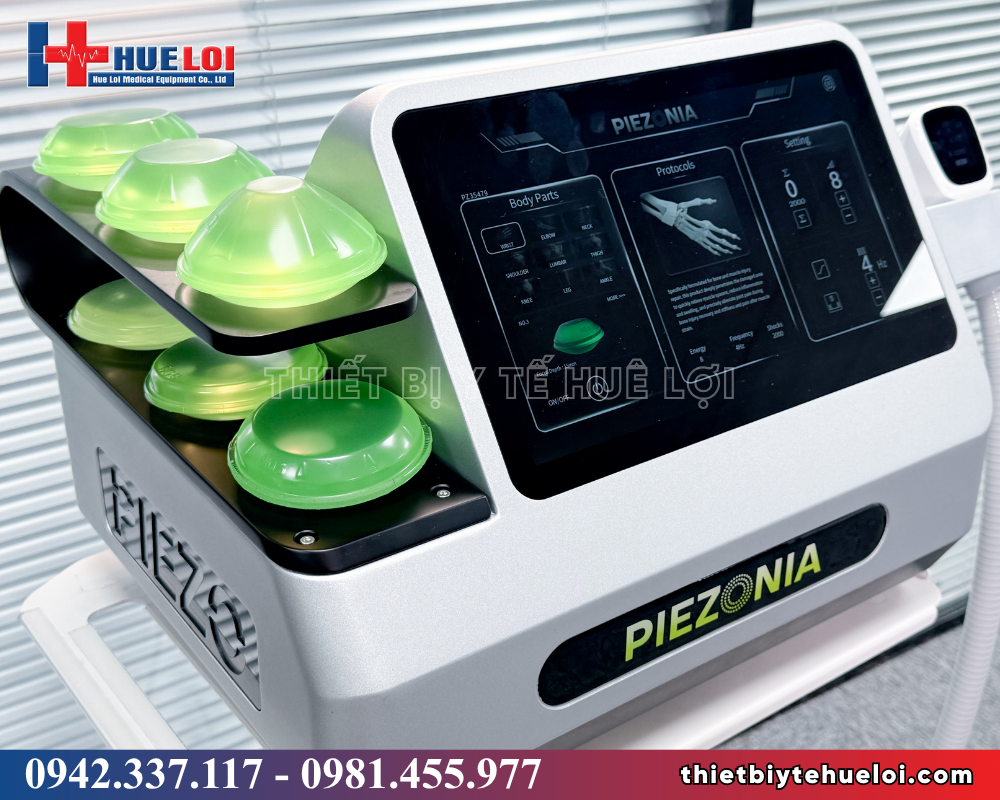 Màn hình cảm ứng Piezonia phác đồ điều trị