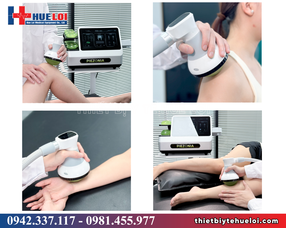 Ứng dụng điều trị Piezonia vai, gối, cổ tay
