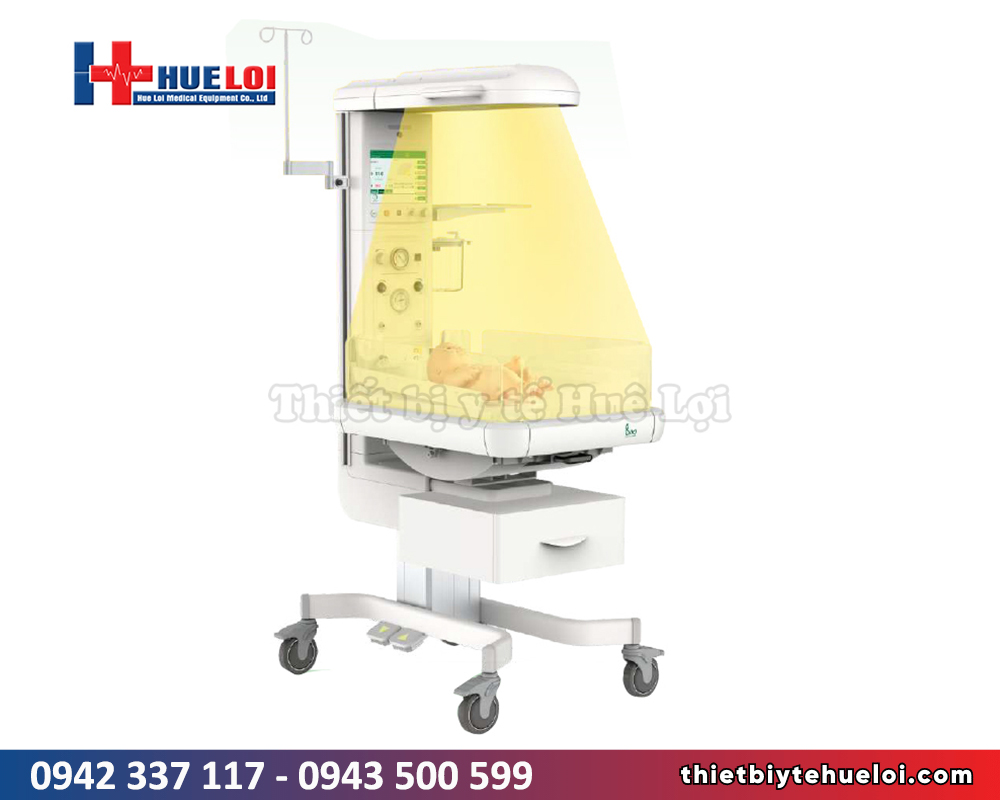 giường sưởi ấm hồng ngoại sơ sinh