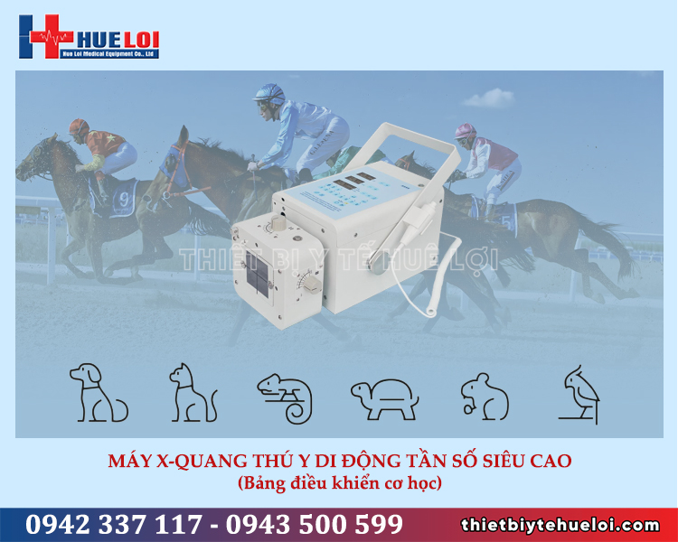 máy x-quang động vật tần số siêu cao