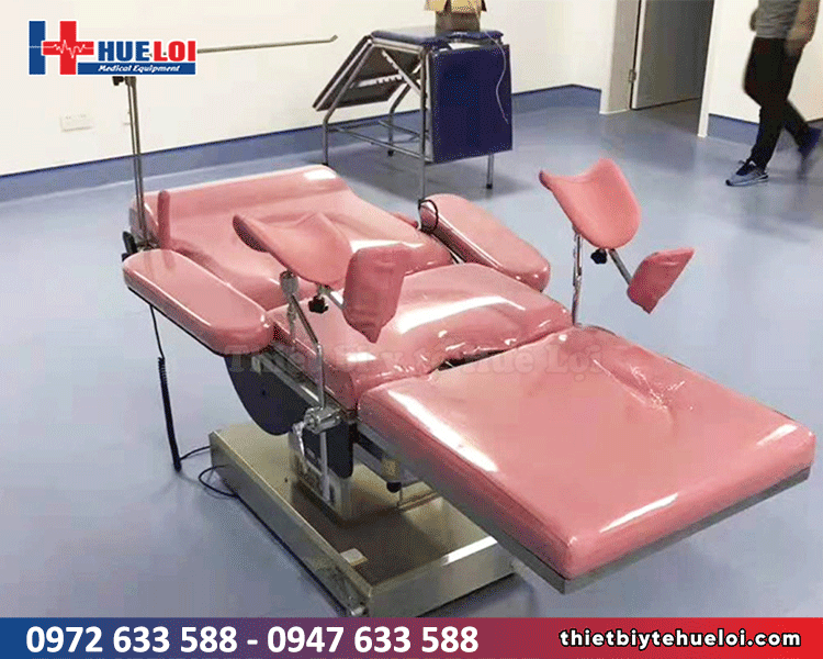 huê lợi bàn giao bàn khám sản phụ khoa