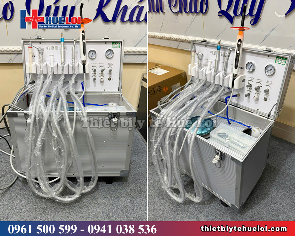 bộ dụng cụ khám răng di động