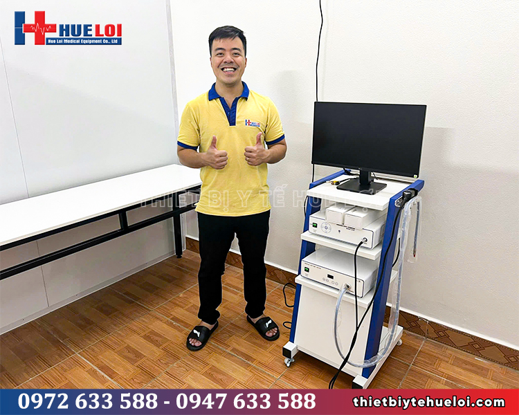 huê lợi bàn giao máy nội soi ent ống cứng giá tốt