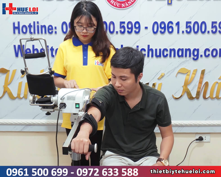máy cpm tập khớp vai khớp khuỷu tay