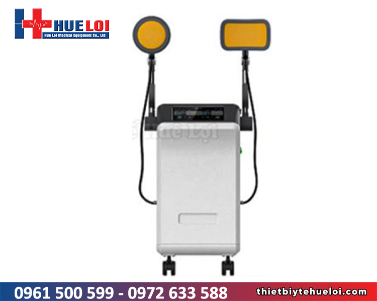 thiết bị vi sóng trị liệu 2 đầu phát
